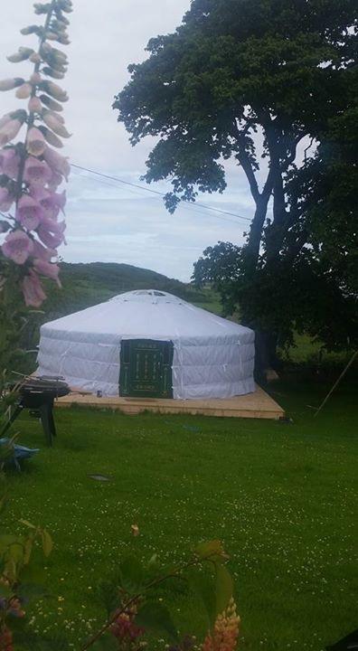 The Yurt Hotel Isle of Gigha ภายนอก รูปภาพ